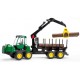 Trattore John Deere Trasporto Tronchi con Braccio Meccanico - Bruder 02133 